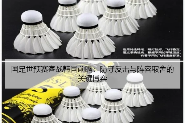 国足世预赛客战韩国前瞻:防守反击与阵容取舍的关键博弈 | MILANSPORT